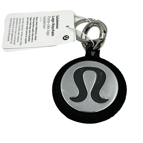 Lululemon Logo Bag Charm & Key Chain - Picture 1 of 12